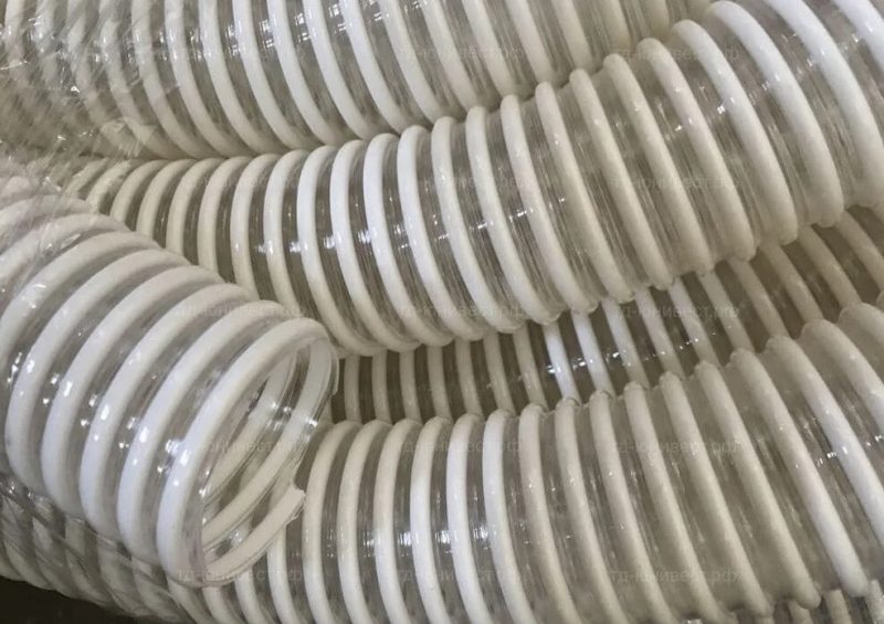 Шланг ПВХ армиров. пластиком D=50 бухта — 20 м | ЧПУП «Метрасалес»