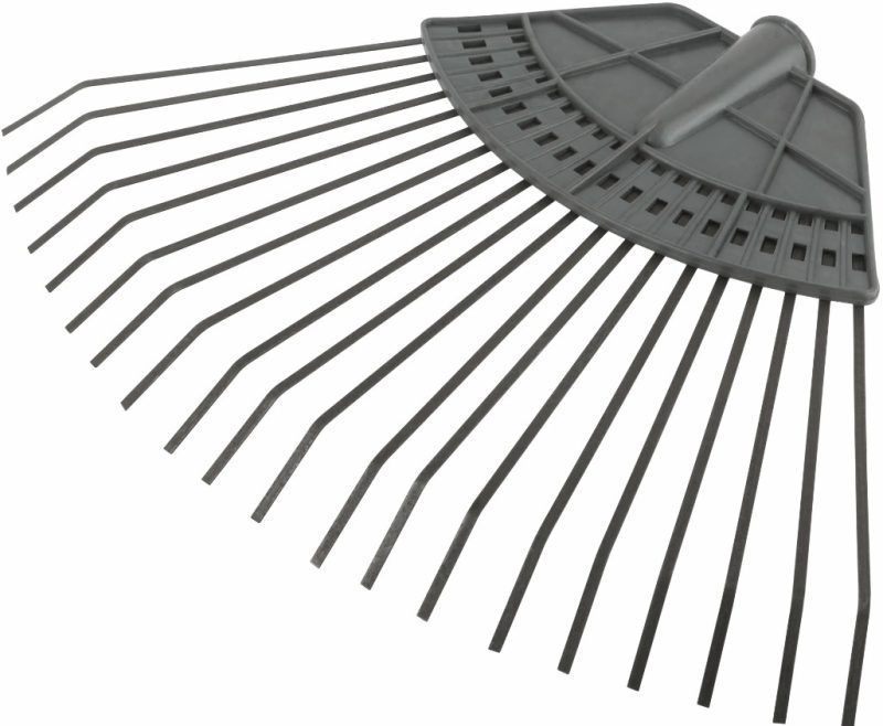 Грабли веерные пластинчатые, 20 зубов, пластиковая основа | ЧПУП «Метрасалес»