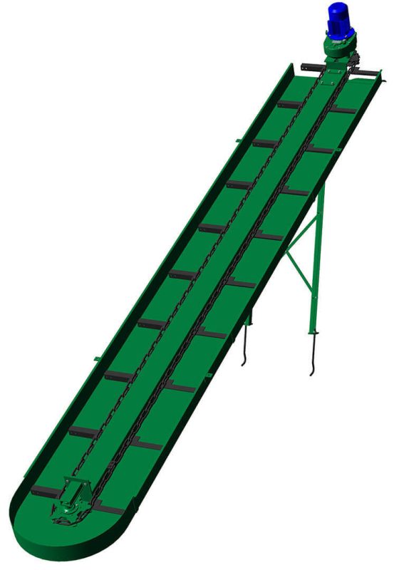 Транспортер наклонный ТСН-160 (в сборе) | ЧПУП «Метрасалес»