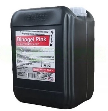 Средство для обработки вымени после доения Dinogel Pink (21,2 кг) | ЧПУП «Метрасалес»