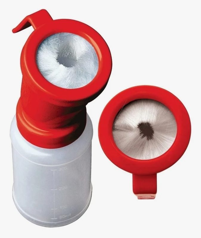 Стаканчик для обработки вымени (невозвратный со щеткой) | ЧПУП «Метрасалес»