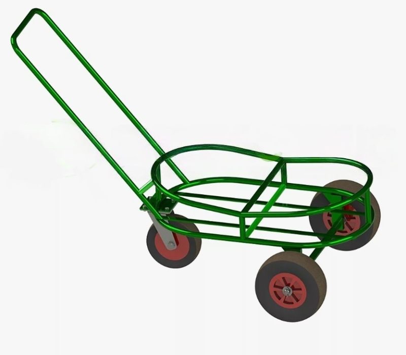 Тележка для транспортировки бидонов ТТБ-1 | ЧПУП «Метрасалес»