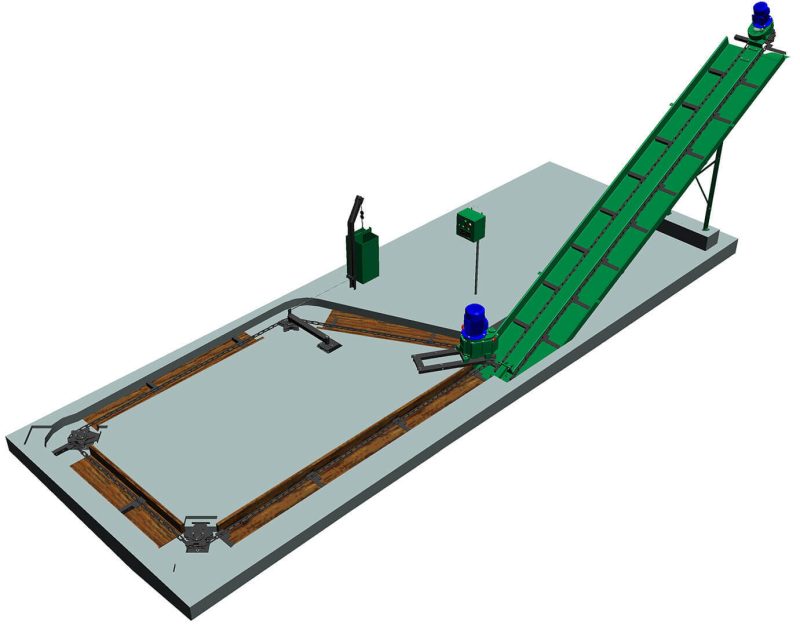 Транспортер навозоудаления (полнокомплектный) ТСН-160 А/Б | ЧПУП «Метрасалес»
